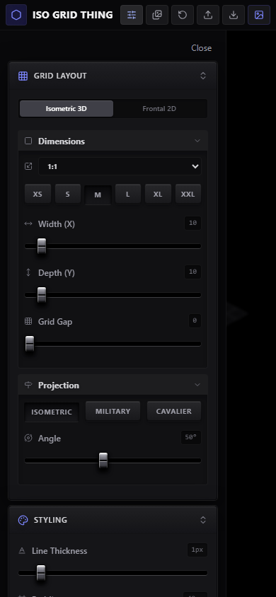 Mobile settings